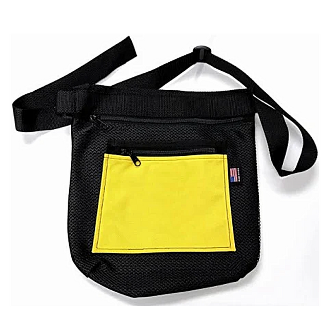 LARGE SIZE MESH DETECTING POUCH WITH 2 POCKETS