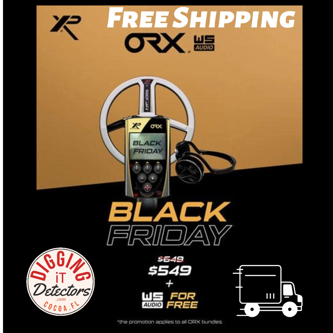 XP ORX Metal Detector With WS Audio Free