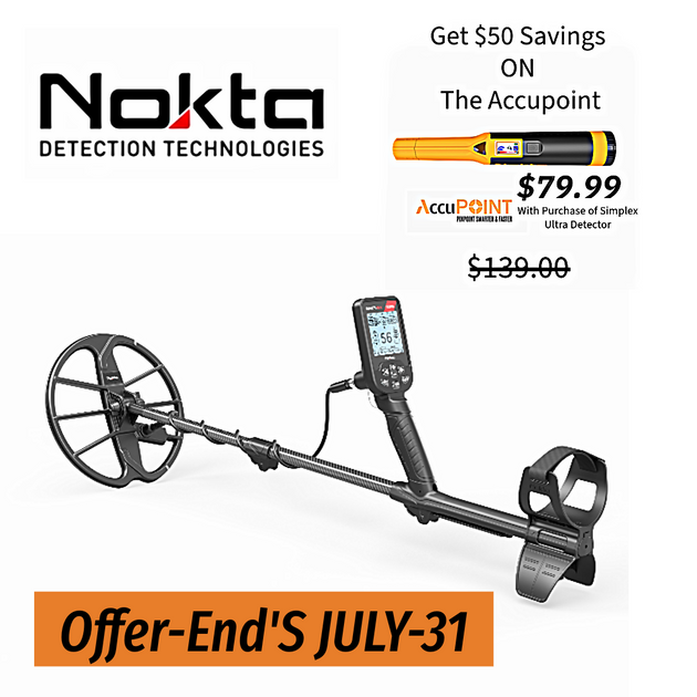 Nokta SImplex Ultar Summer deal with discounted Accupoint Pinpointer
