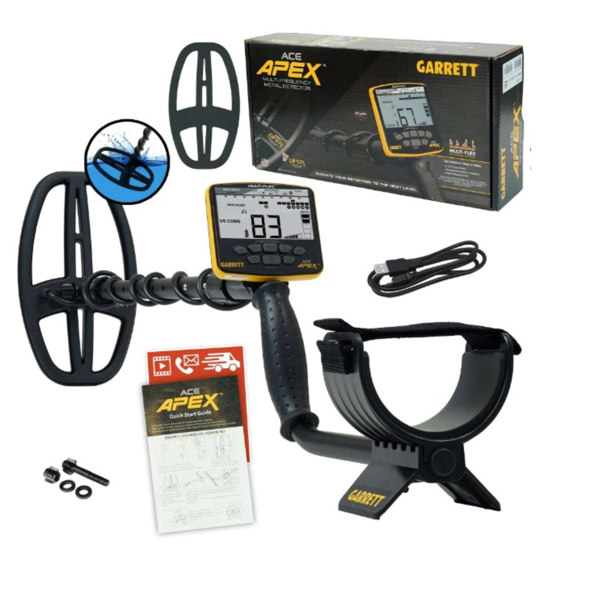 Garrett ACE Apex Metal Detector 6