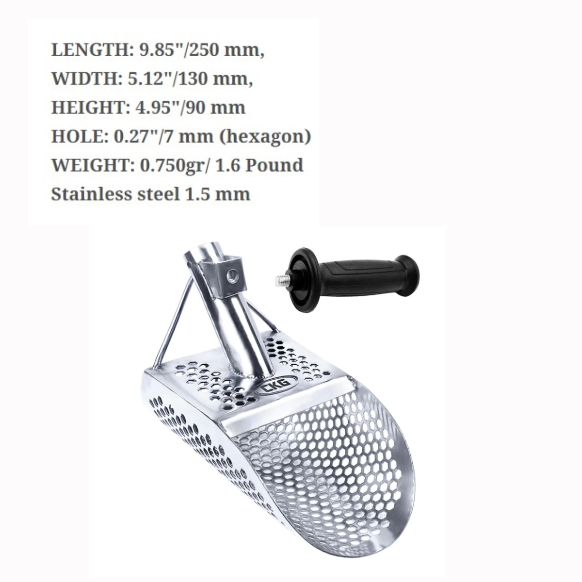 CKS HEX 7 SAND SCOOP SPECS