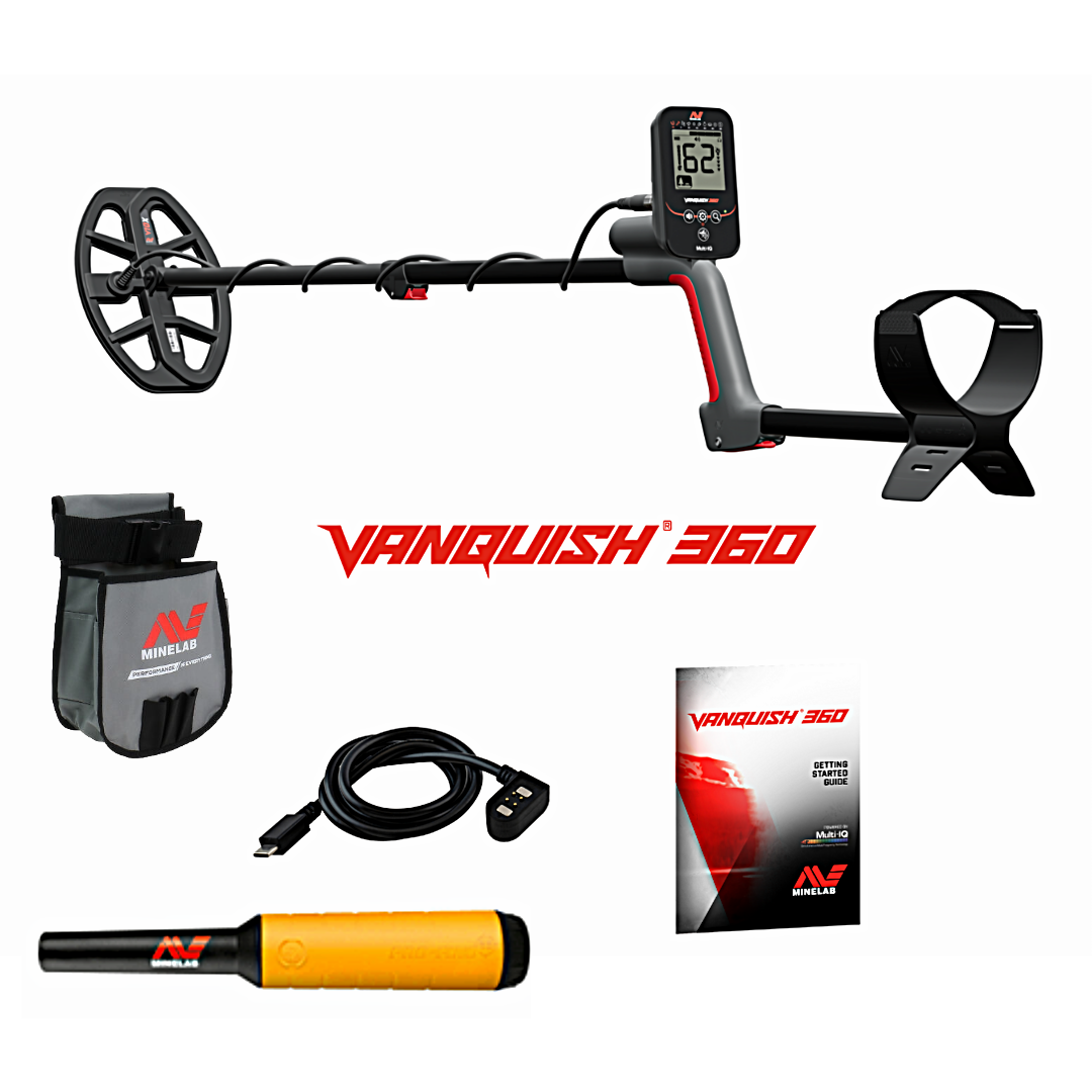 Minelab VANQUISH 360 Waterproof Bundle
