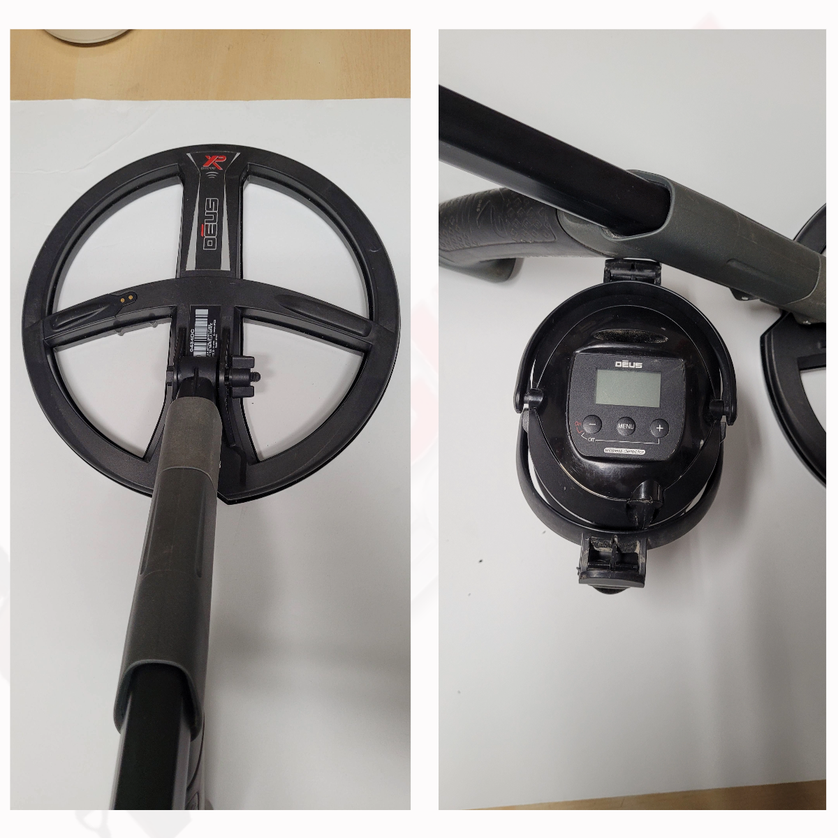 XP Deus Full Metal Detector with 9″ Search Coil, Remote Control and WS5 Headphones