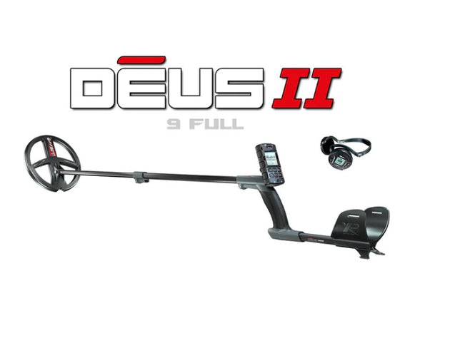 xp deus II 9" coil with headphones combo
