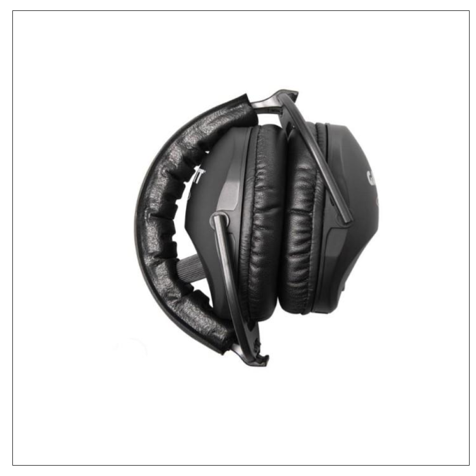 Garrett MS-3 Z-Lynk Wireless Headphones collapsible