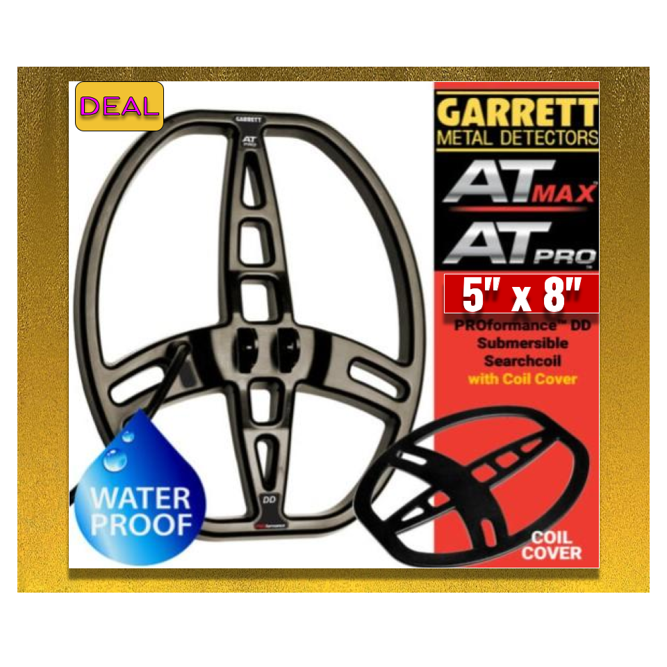 Copri Piastra Garrett 5X8 AT Gold 1607400 - Accessorio Metal Detector - Foto 5