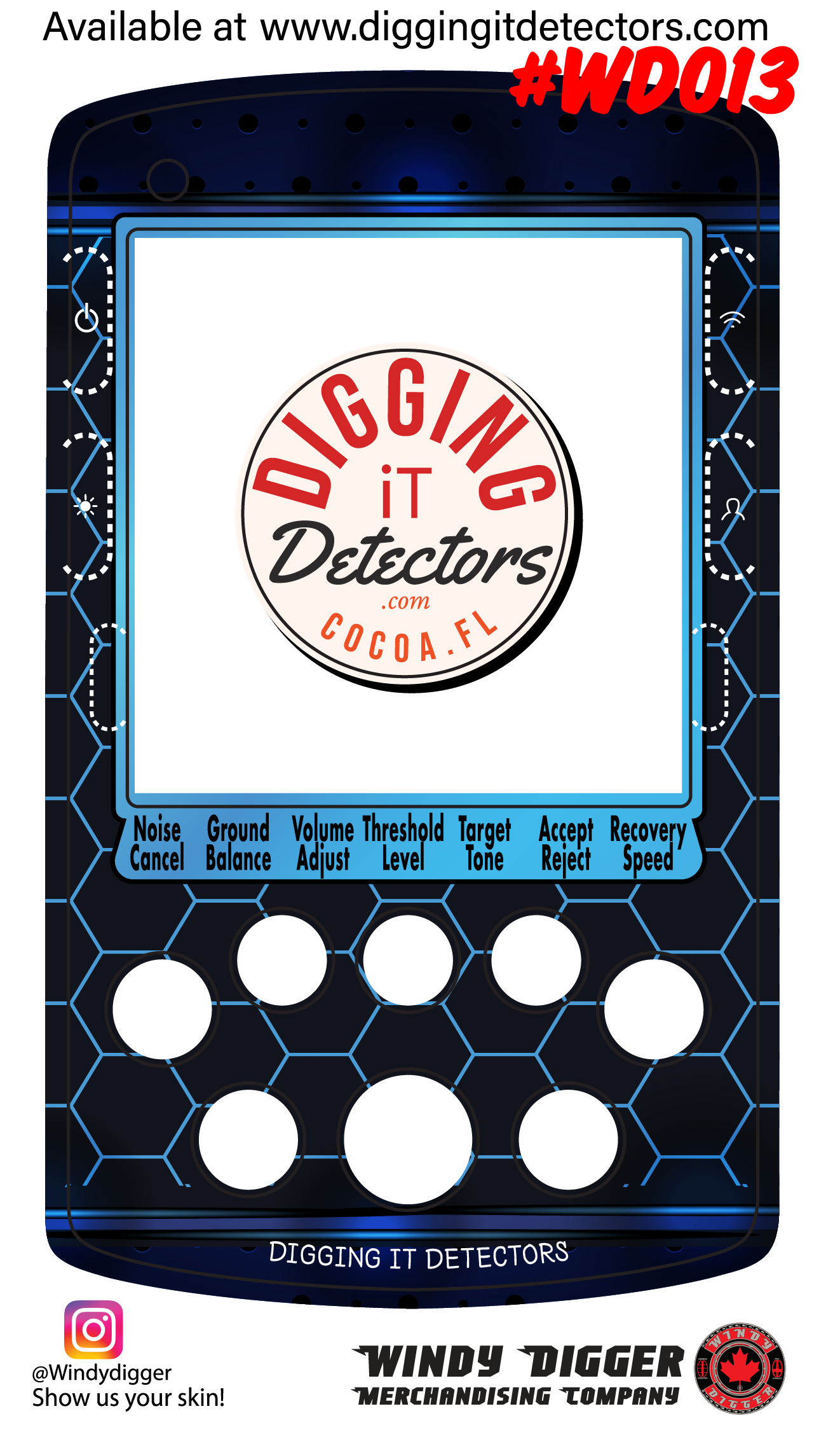 Windydigger Vinyl Keypad Skins