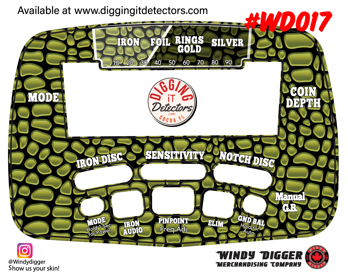 Windydigger Vinyl Keypad Skins