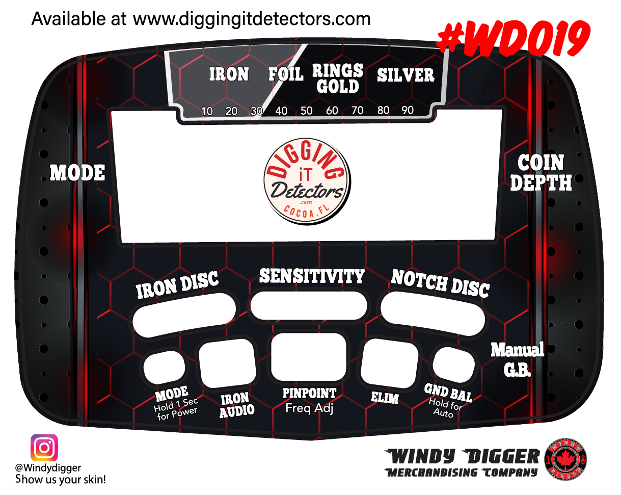 Windydigger Vinyl Keypad Skins