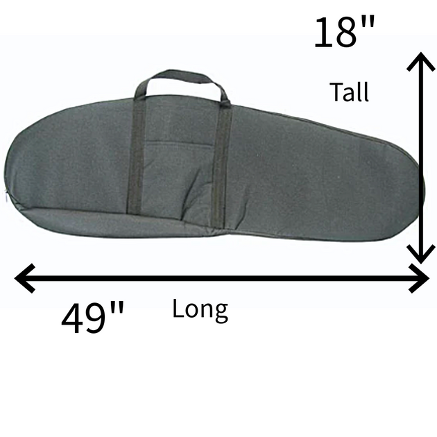 Metal detecting carry bag sizes