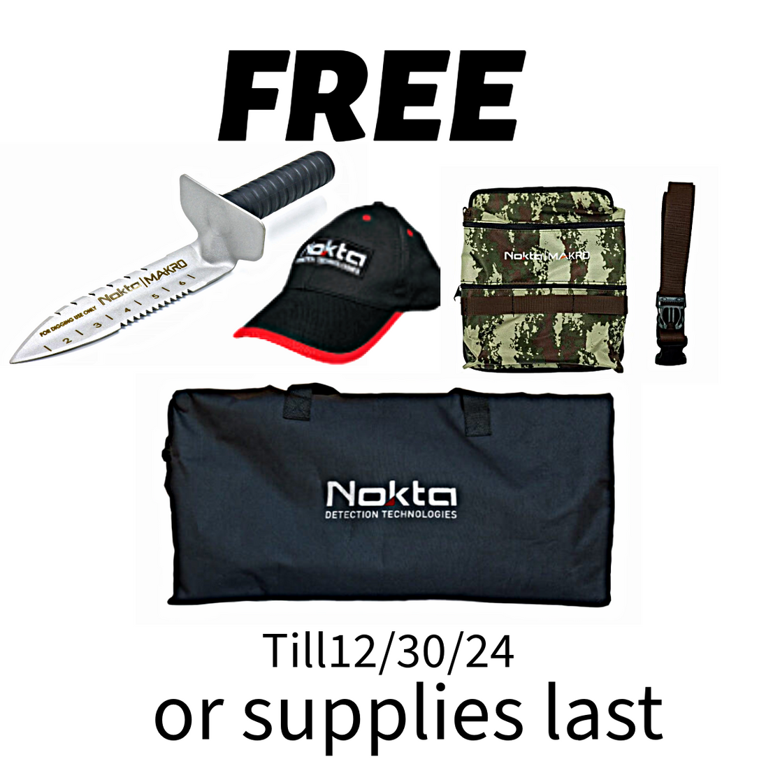 Nokta Promotion score 2 with 4 free accessories