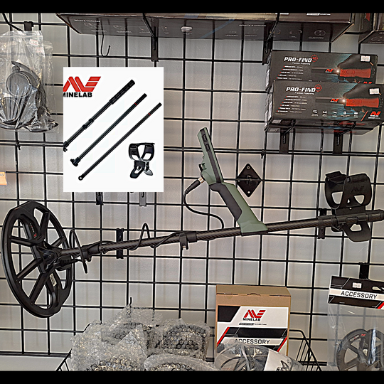 Minelab X-terra pro carbon Fiber conversion kit. 