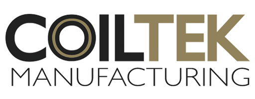 COILTEK Manufacturing logo with a gold and black color scheme on a white background