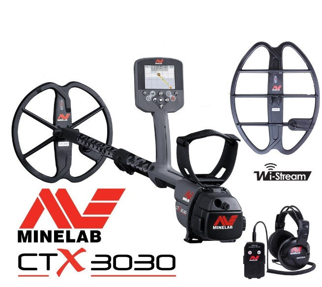 Minelab CTX 3030 Waterproof Metal Detector With 11″ DD Search Coil **(CALL NOW)**