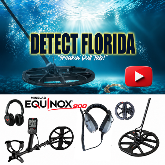 Ultimate Beach bundle from detect florida with all the equipment needed to get started. 