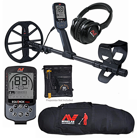 Minelab Equinox 700 Bundle Including Carry Bag