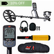 Minelab Equinox 700 metal detector set with headphones, Pro-Find 35 Pin Pointer, and Minelab carrying case on a white background Bundle