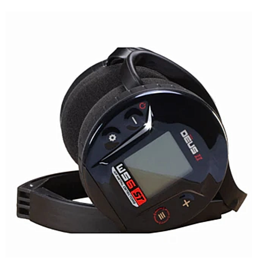 Black electronic hearing protection device with digital display XP WS6 ST Wireless