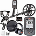 Manticore Metal detector with headphones and accessories on a white background