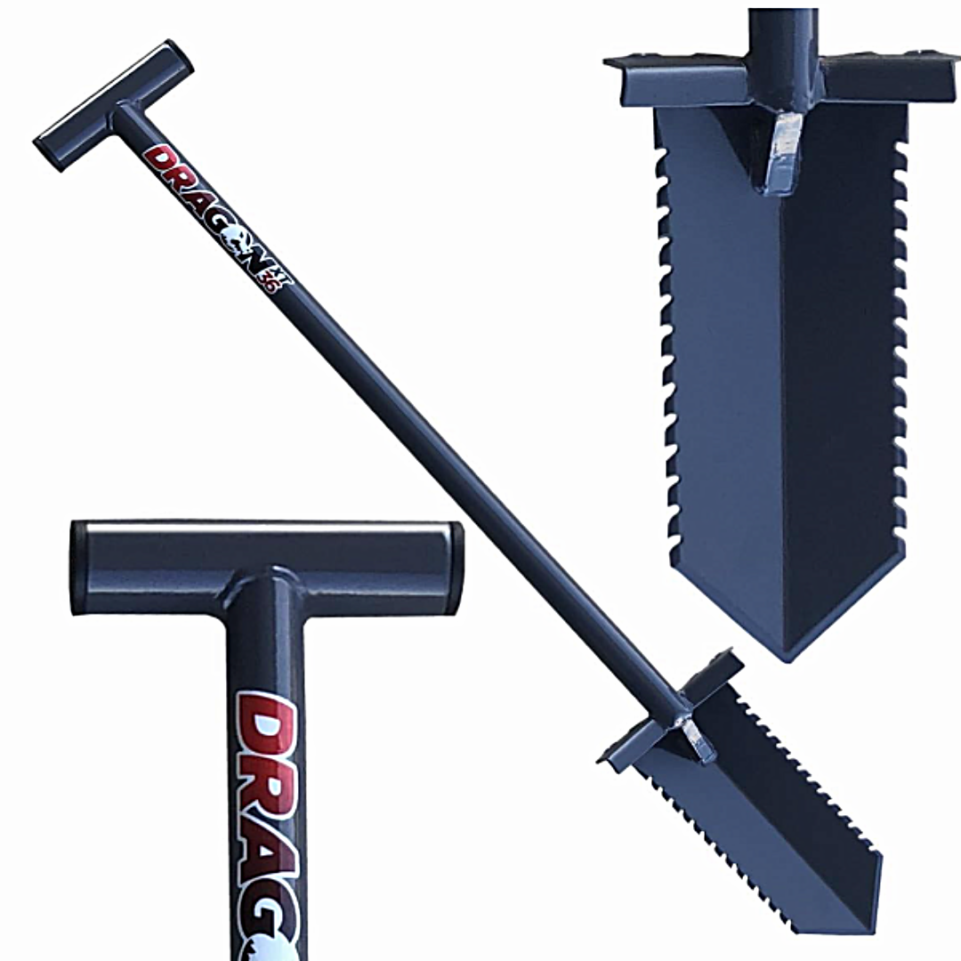 Professional Metal detecting shovel with sharp teeth