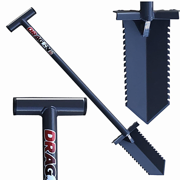 Professional Metal detecting shovel with sharp teeth
