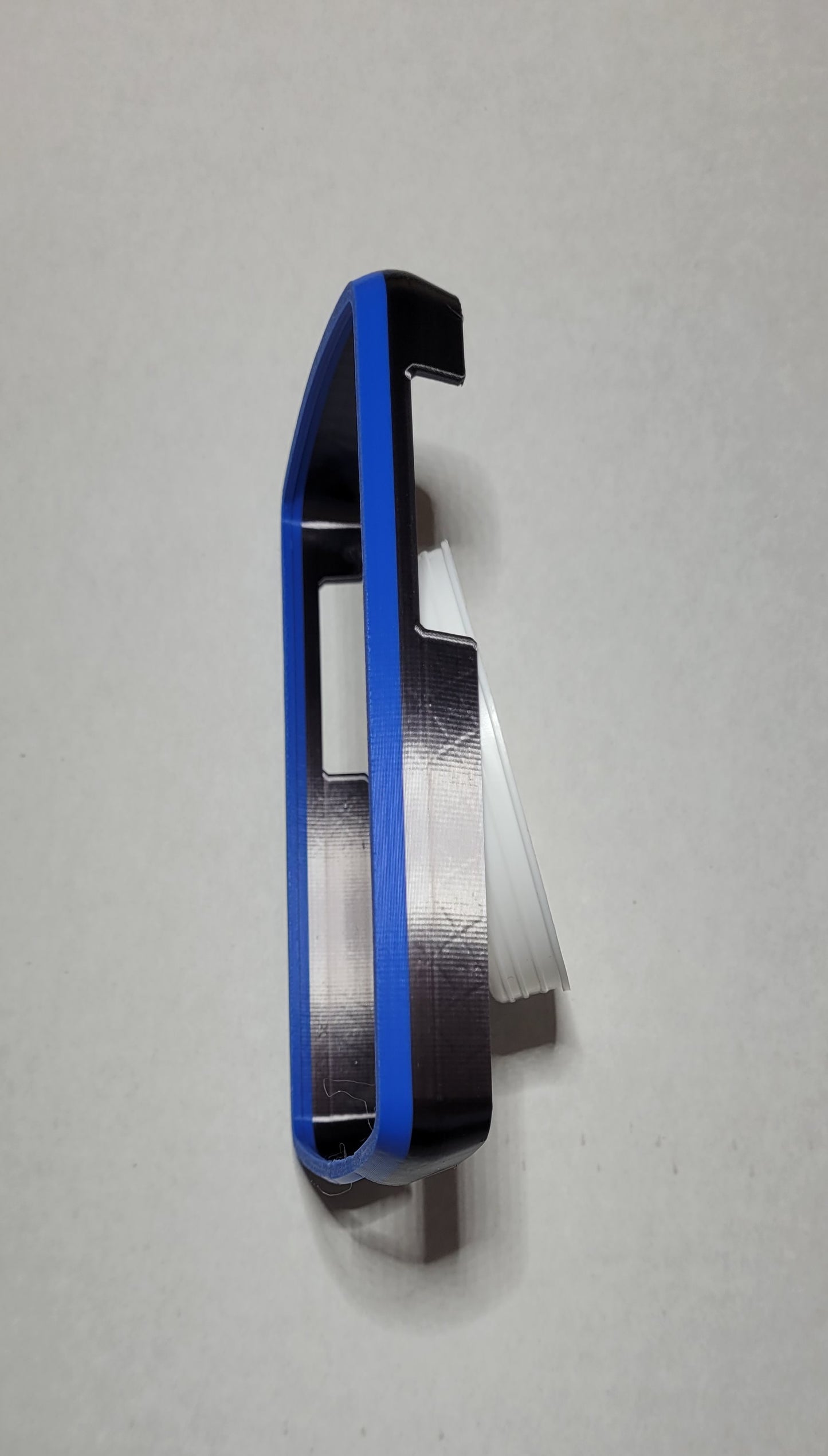 3d printed minelab protective cover blue & black