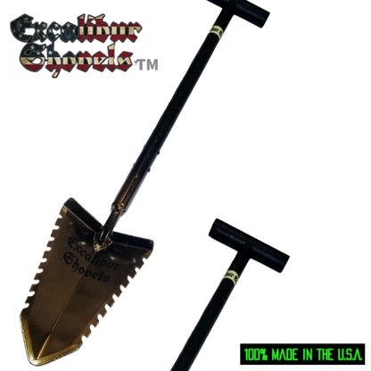 Excalibur Sir Kay  T-Handle Shovel (WIDE BLADE)