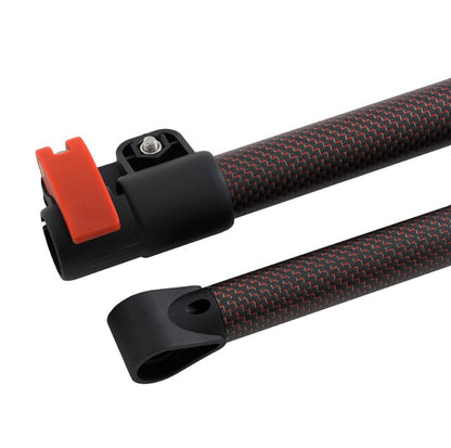 Detect-Ed Red Belly LS Carbon Fiber Upper & Lower Shaft for Minelab Equinox **(CALL)**