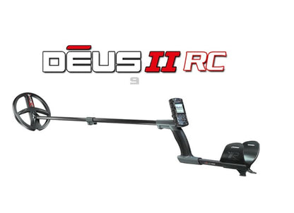XP DEUS II Fast Multi Frequency (RC Package) Metal Detector with 9″ FMF Search Coil **(CALL NOW)**
