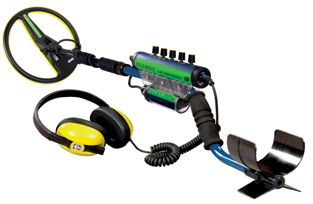 Minelab Excalibur II Metal Detector with 10" Search Coil