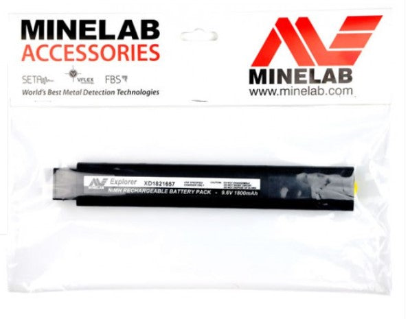 MINELAB FBS 1800 MAH NIHM RECHARGABLE BATTERY PACK