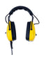 Yellow Thresher Waterproof Headphones for XP DUES Metal Detectors