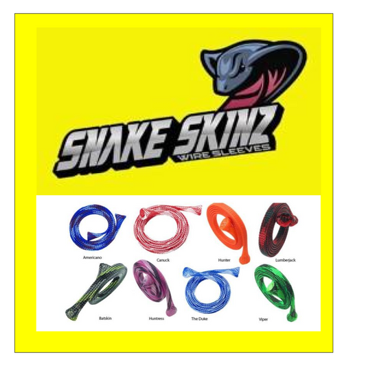 SNAKE SKINZ WIRE SLEEVES