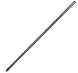 Black METAL DETECTOR CARBON HANDLE POLE
