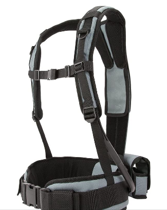 Minelab Harness for support with metal detectors Grey and Black