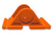 METAL DETECTING COIL STIFFENER  SUPPORT ORANGE